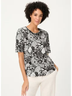Shirt grijs/zwart