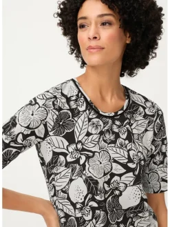 Shirt grijs/zwart