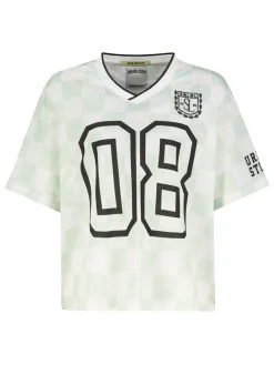 Shirt groen/wit