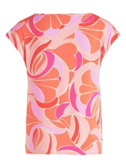 Shirt koraalrood/lichtroze