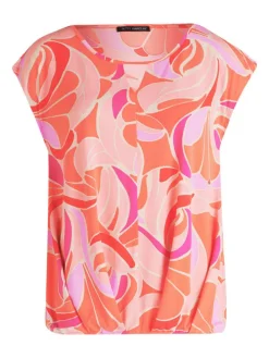 Shirt koraalrood/lichtroze