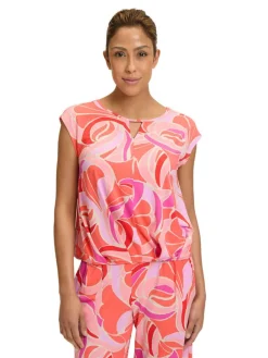 Shirt koraalrood/lichtroze
