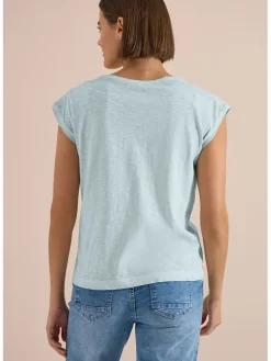 Shirt lichtblauw