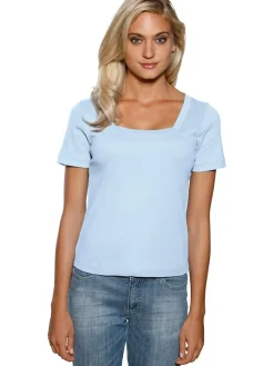 Shirt lichtblauw