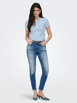Shirt lichtblauw