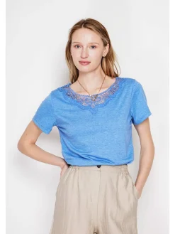 Shirt lichtblauw