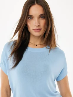 Shirt lichtblauw