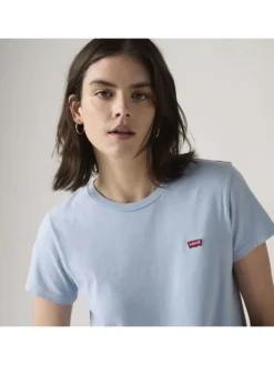 Shirt lichtblauw