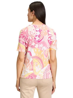 Shirt lichtroze/oranje