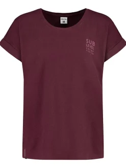 Shirt "Lina" bordeaux
