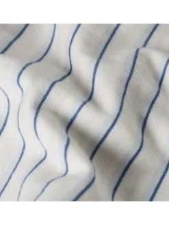 Shirt wit/blauw
