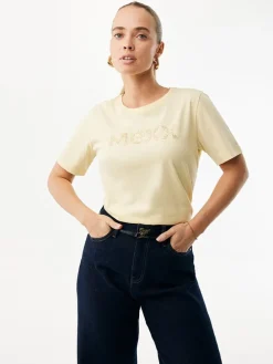 Shirt zandkleurig