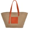 Shopper beige - (B)47 x (H)27 cm