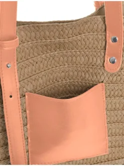 Shopper beige - (B)47 x (H)27 cm