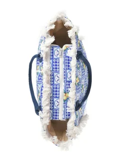 Shopper blauw - (B)50 x (H)33 x (D)20 cm