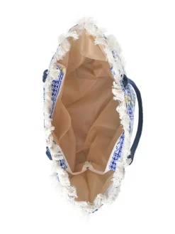 Shopper blauw - (B)50 x (H)33 x (D)20 cm