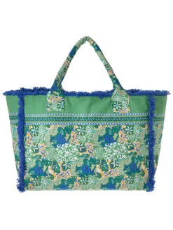 Shopper groen - (B)42 x (H)30 x (D)20 cm