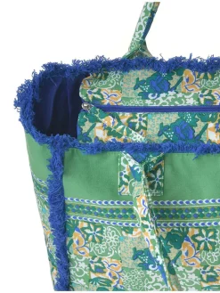 Shopper groen - (B)42 x (H)30 x (D)20 cm