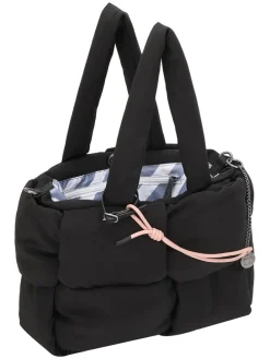 Shopper "Limited Puffed" zwart - (B)41 x (H)27 x (D)17 cm