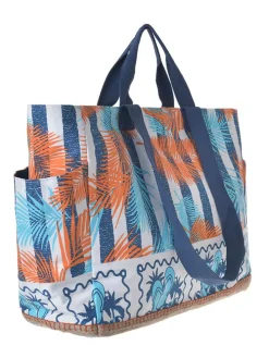 Shopper meerkleurig - (B)48 x (H)38 x (D)18 cm