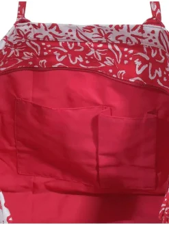 Shopper rood - (B)58 x (H)32 cm