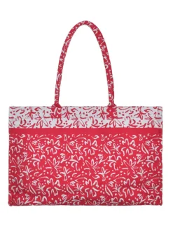 Shopper rood - (B)58 x (H)32 cm