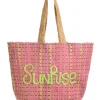 Shopper roze - (B)60 x (H)40 cm