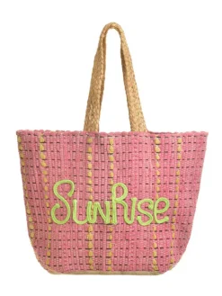 Shopper roze - (B)60 x (H)40 cm