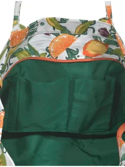 Shopper wit/meerkleurig - (B)58 x (H)32 cm