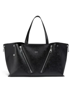 Shopper zwart - (B)50 x (H)30 x (D)18 cm