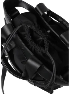 Shopper zwart - (B)43 x (H)41 x (D)14 cm