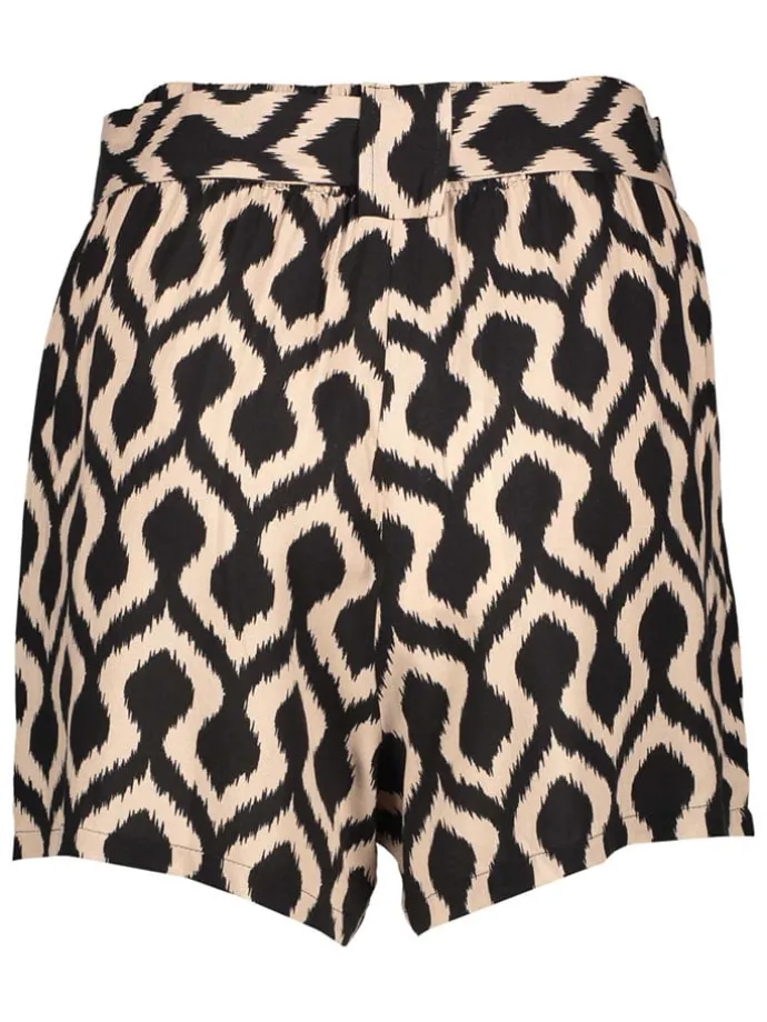 Short beige/zwart
