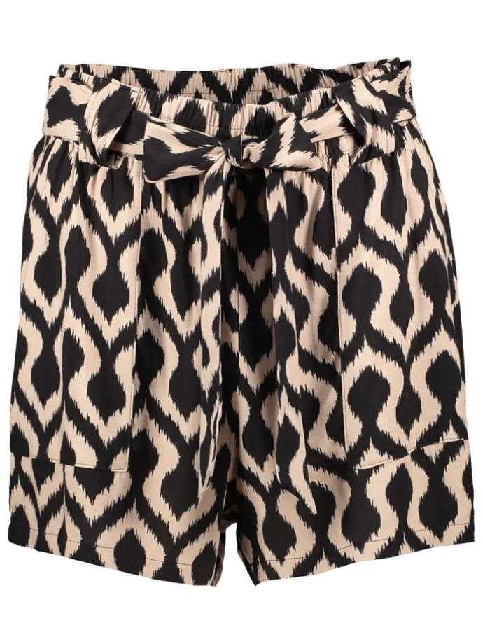 Short beige/zwart