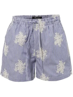 Short blauw/wit