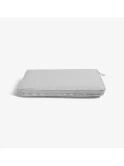 Sieradenetui grijs - (B)24,5 x (H)10,5 x (D)3 cm