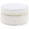 Sieradenetui wit - (H)7 x Ø 11 cm