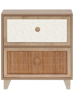 Sieradenkistje beige - (B)20 x (H)23 x (D)6 cm