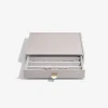 Sieradenkistje "Classic" taupe - (B)25 x (H)18 x (D)5,8 cm