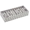 Sieradenkistje grijs - (B)16 x (H)7 x (D)3 cm