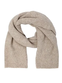 Sjaal beige - (L)175 x (B)36 cm