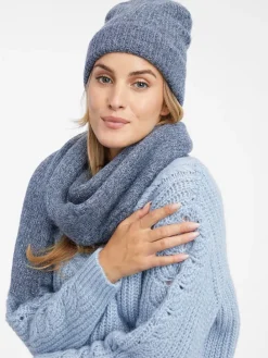 Sjaal blauw