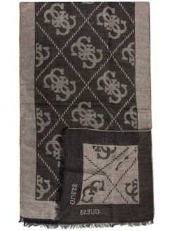 Sjaal bruin - (L)180 x (B)53 cm