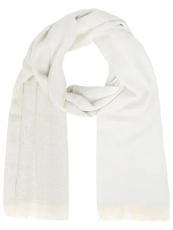 Sjaal crème - (L)185 x (B)79 cm