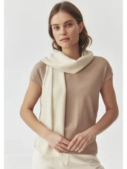 Sjaal crème - (L)185 x (B)79 cm