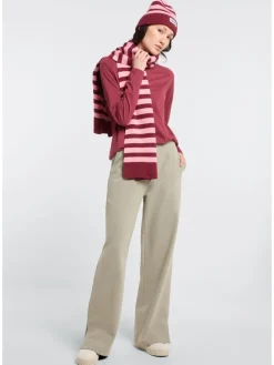 Sjaal "Noelle" rood/roze