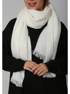 Sjaal wit - (L)180 x (B)70 cm