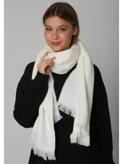 Sjaal wit - (L)180 x (B)70 cm