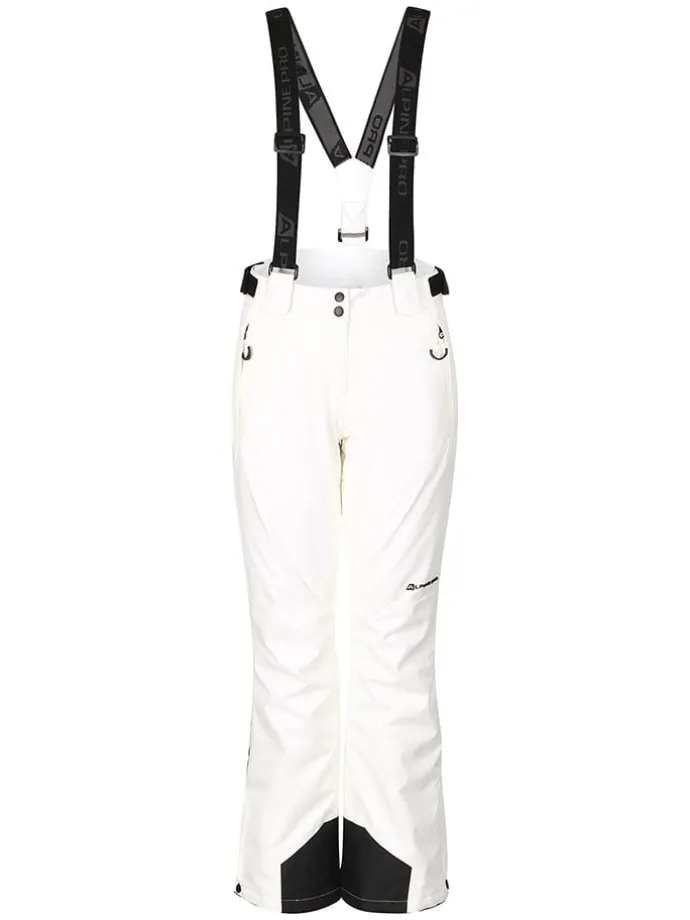 Ski-/snowboardbroek wit