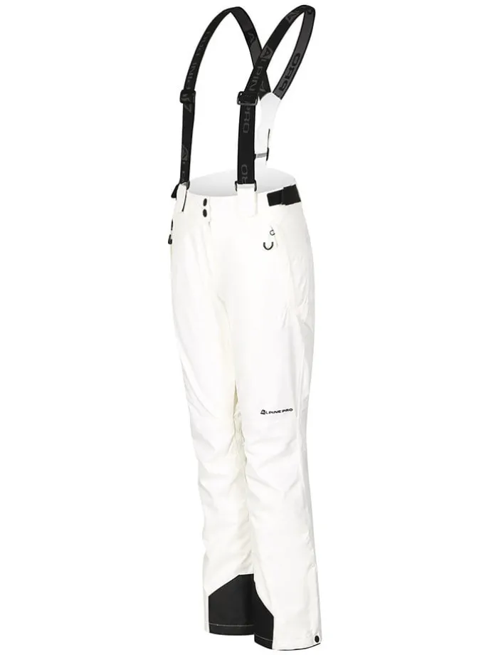 Ski-/snowboardbroek wit