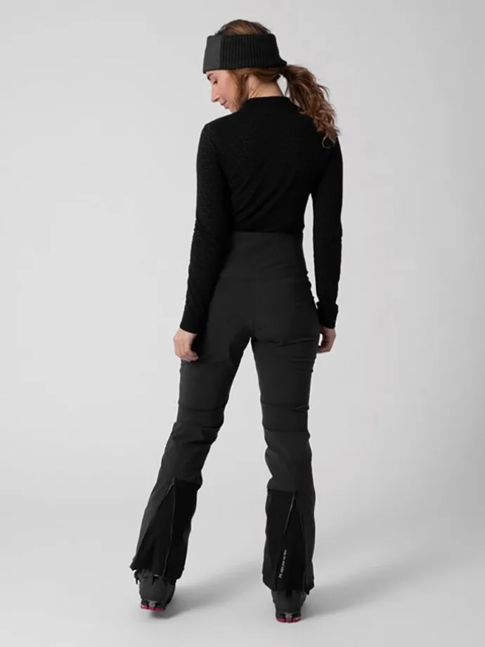 Ski-/snowboardbroek zwart
